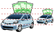 Automobile loan icons