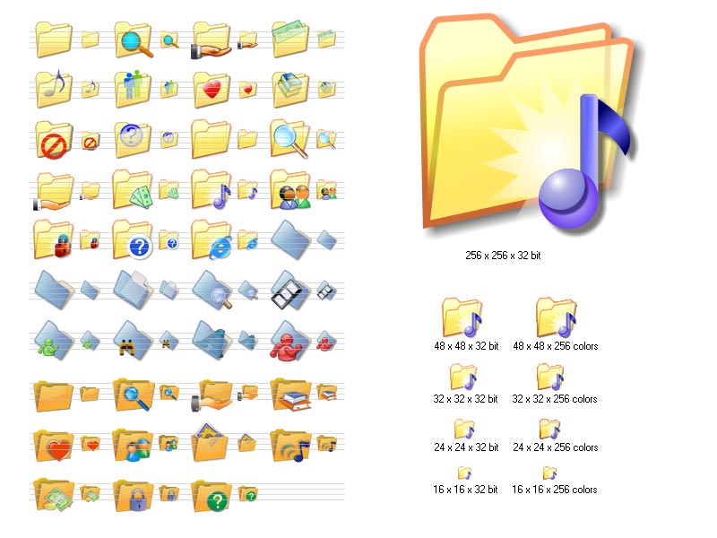 Screenshot for Folder Icon Set 2.6
