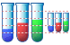 Test tubes icons